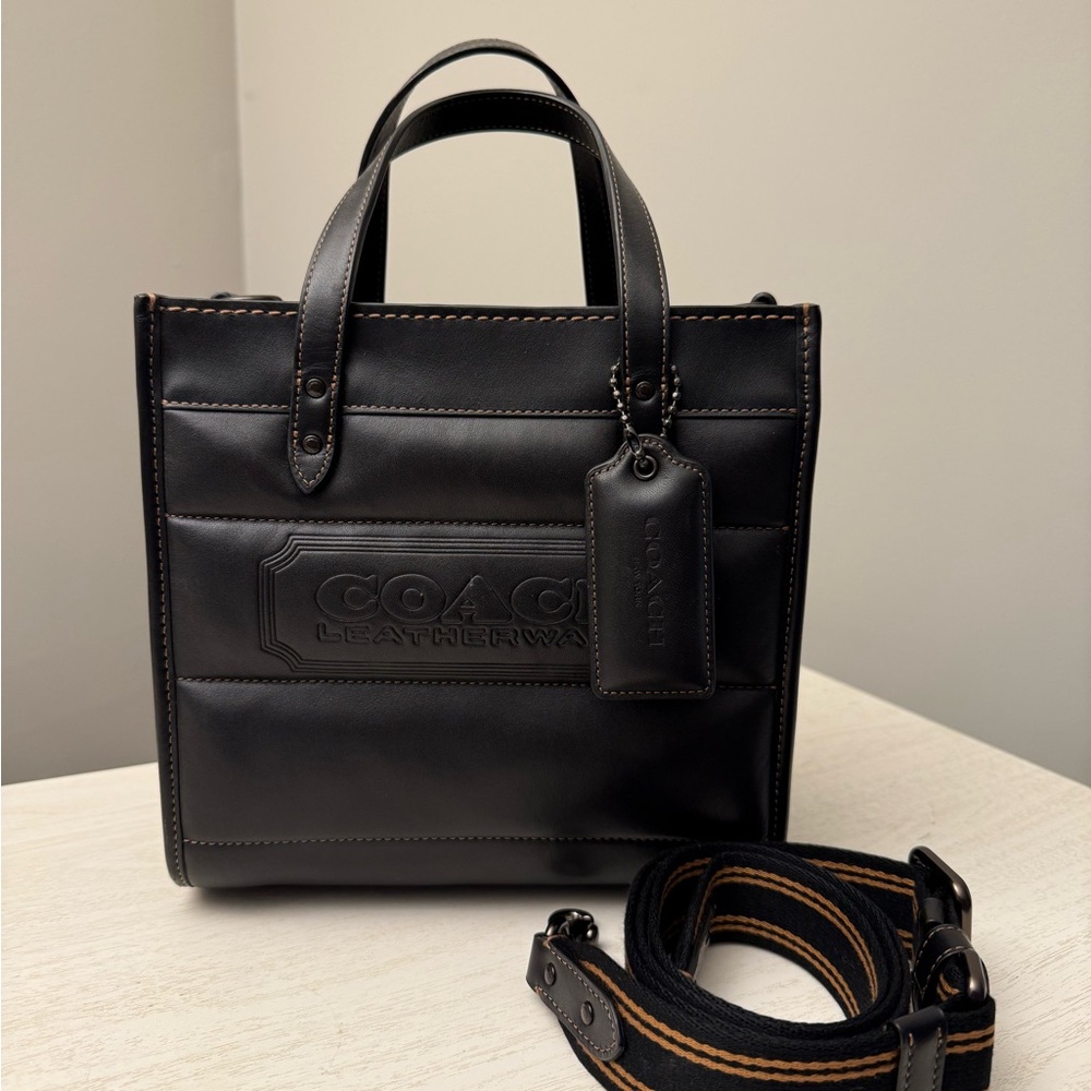 Coach Quilted Field Tote 22